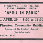 Pierceton Prom - 1961